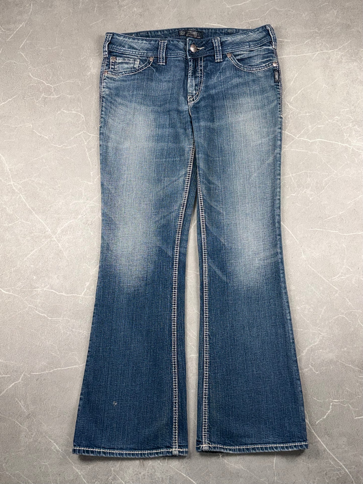 Silver Jeans Bootcut Low-Mid Rise // 32 (L)