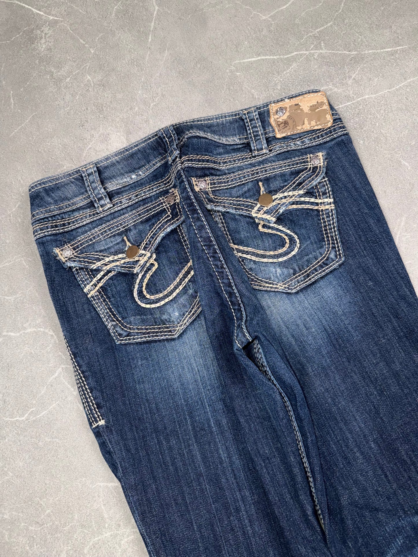 Silver Bootcut Low Rise // 30 (M)