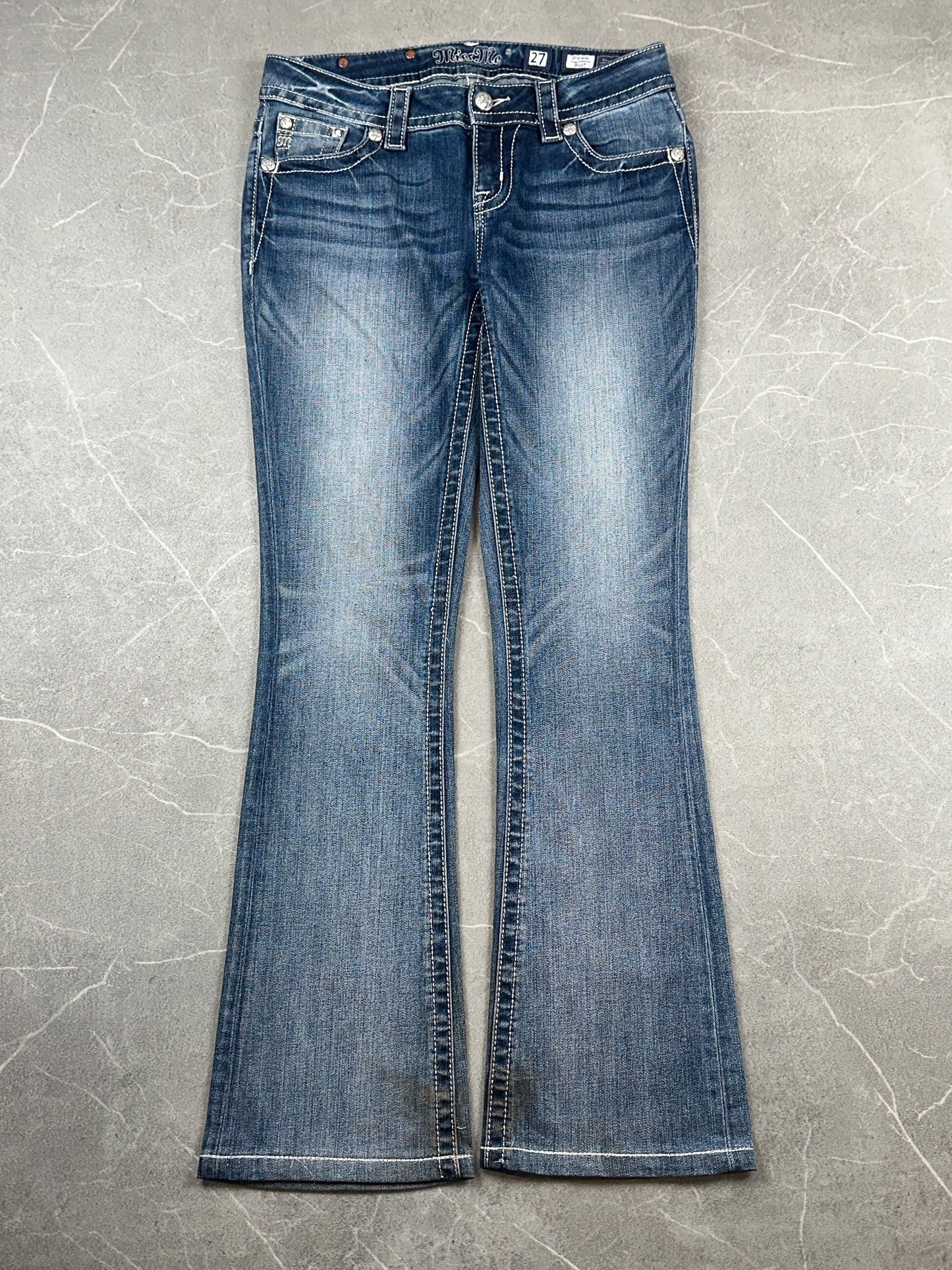 Miss Me Bootcut Mid Rise // 27 (S)