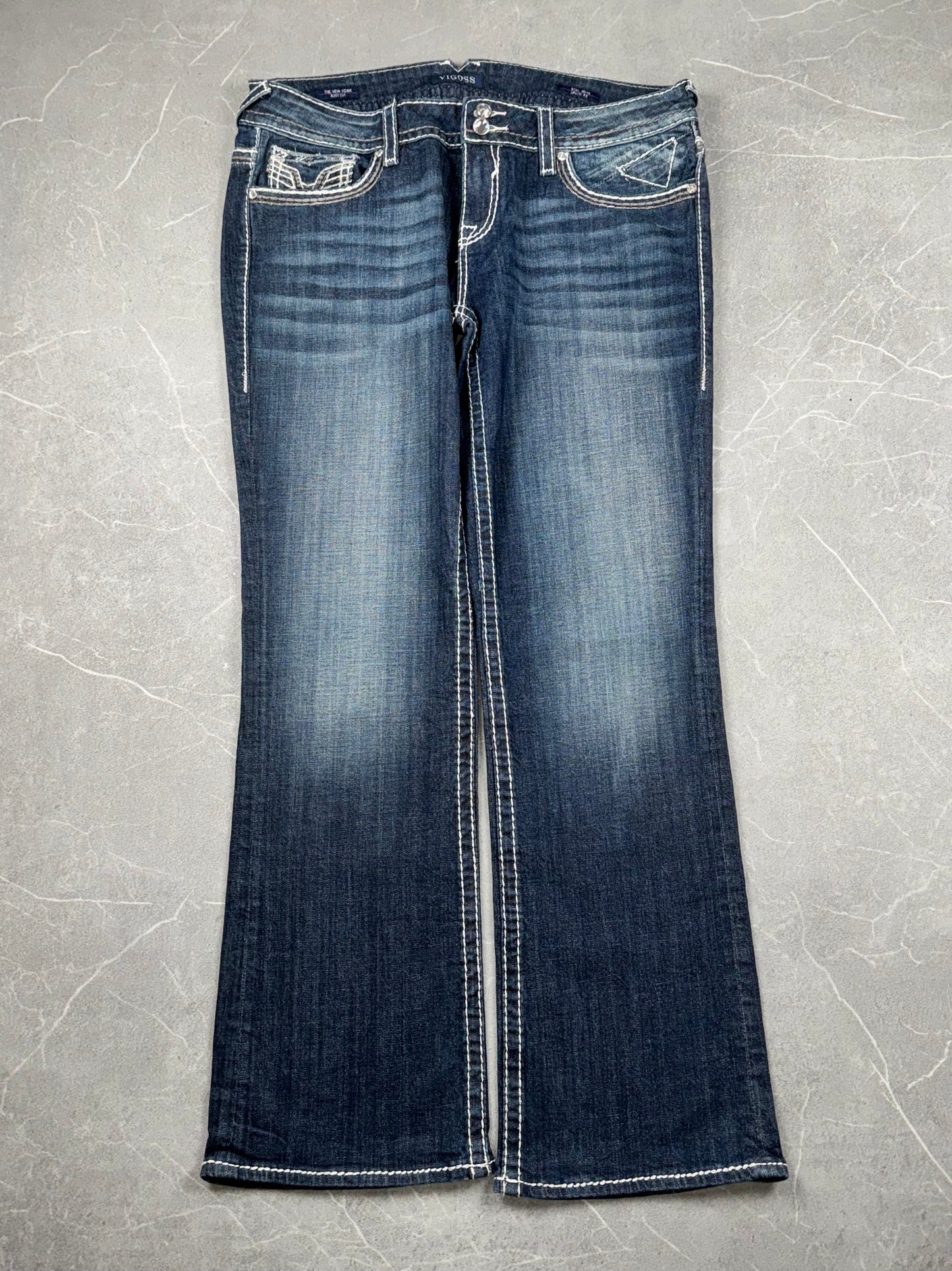 Vigoss Jeans Bootcut Low-Mid Rise // XL