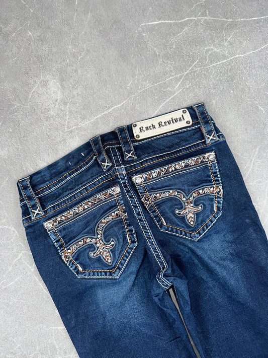 Rock Revival Bootcut Mid Rise // 26 (S)