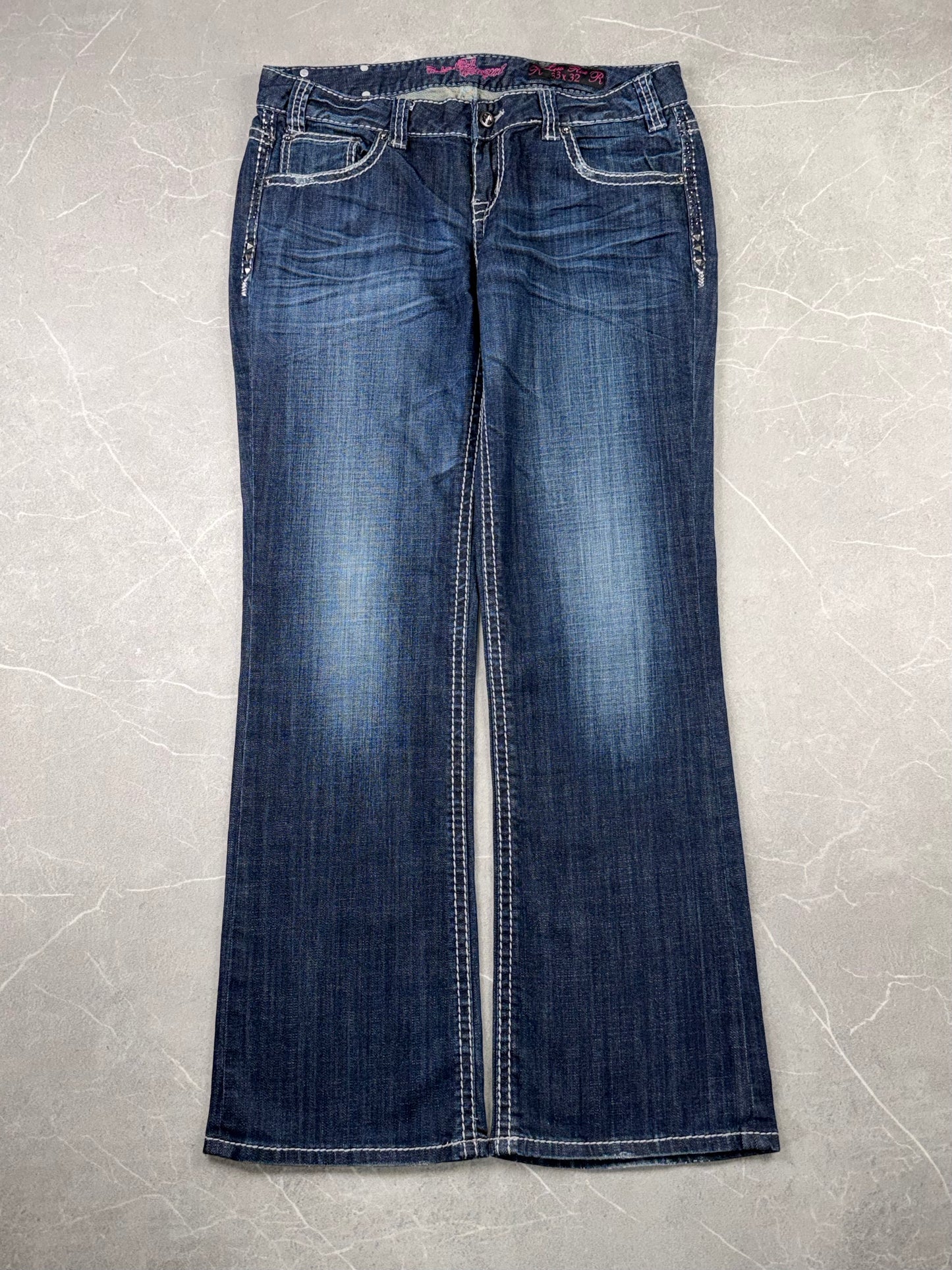 Rock & Roll Cowgirl Bootcut Low Rise // 33 (L)