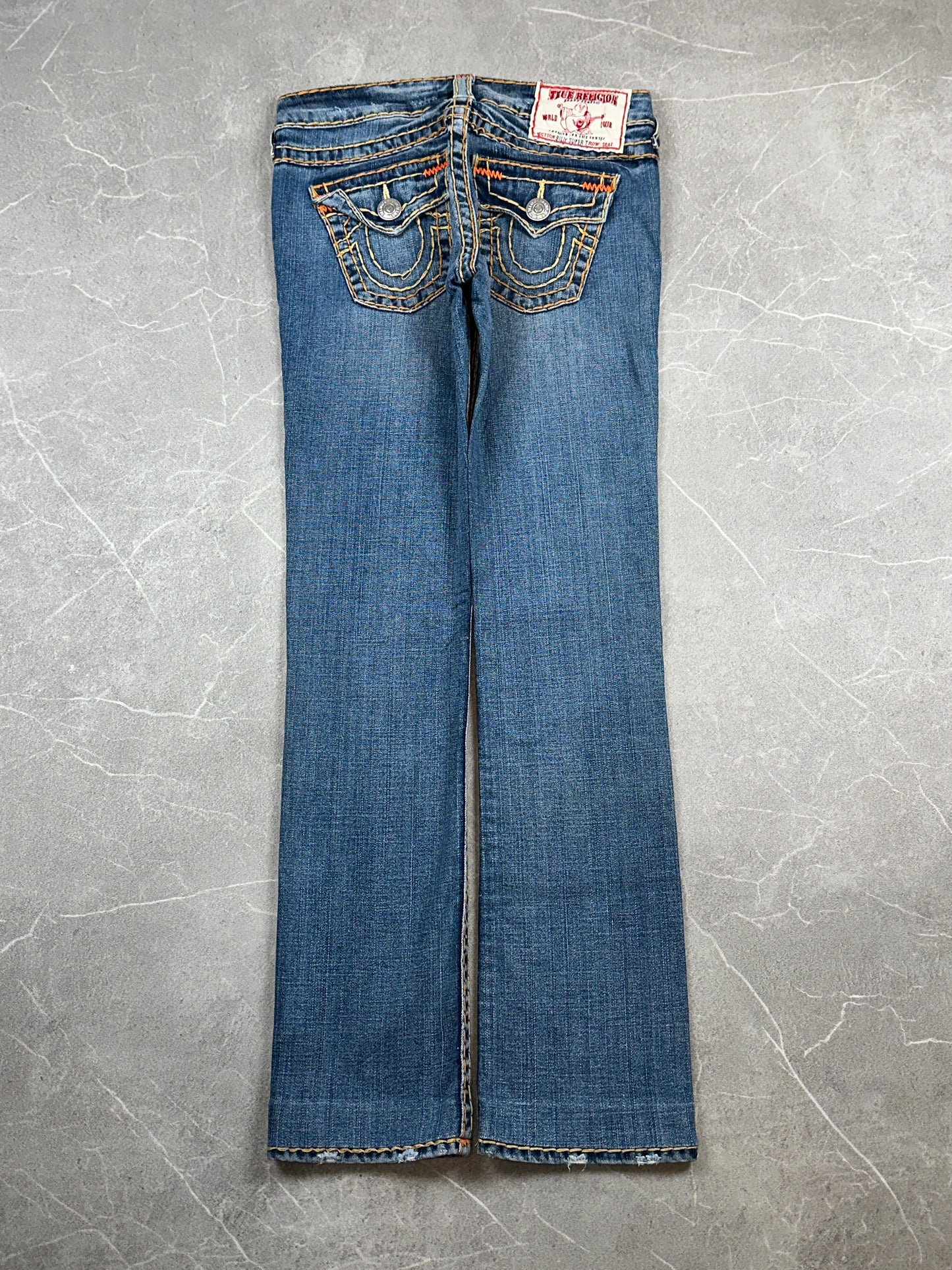 True Religion Straight Low Rise // 26 (S)