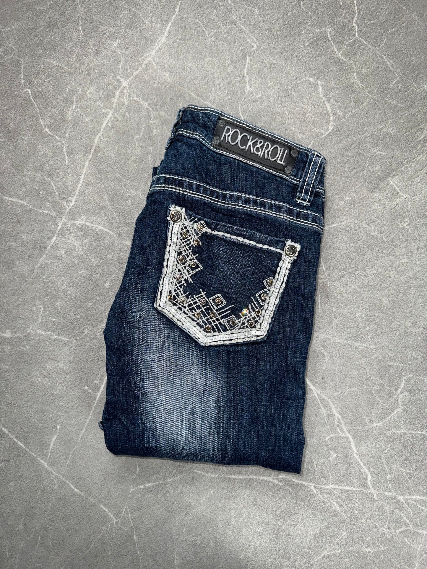 Rock & Roll Bootcut Low Rise // 25 (Xs)