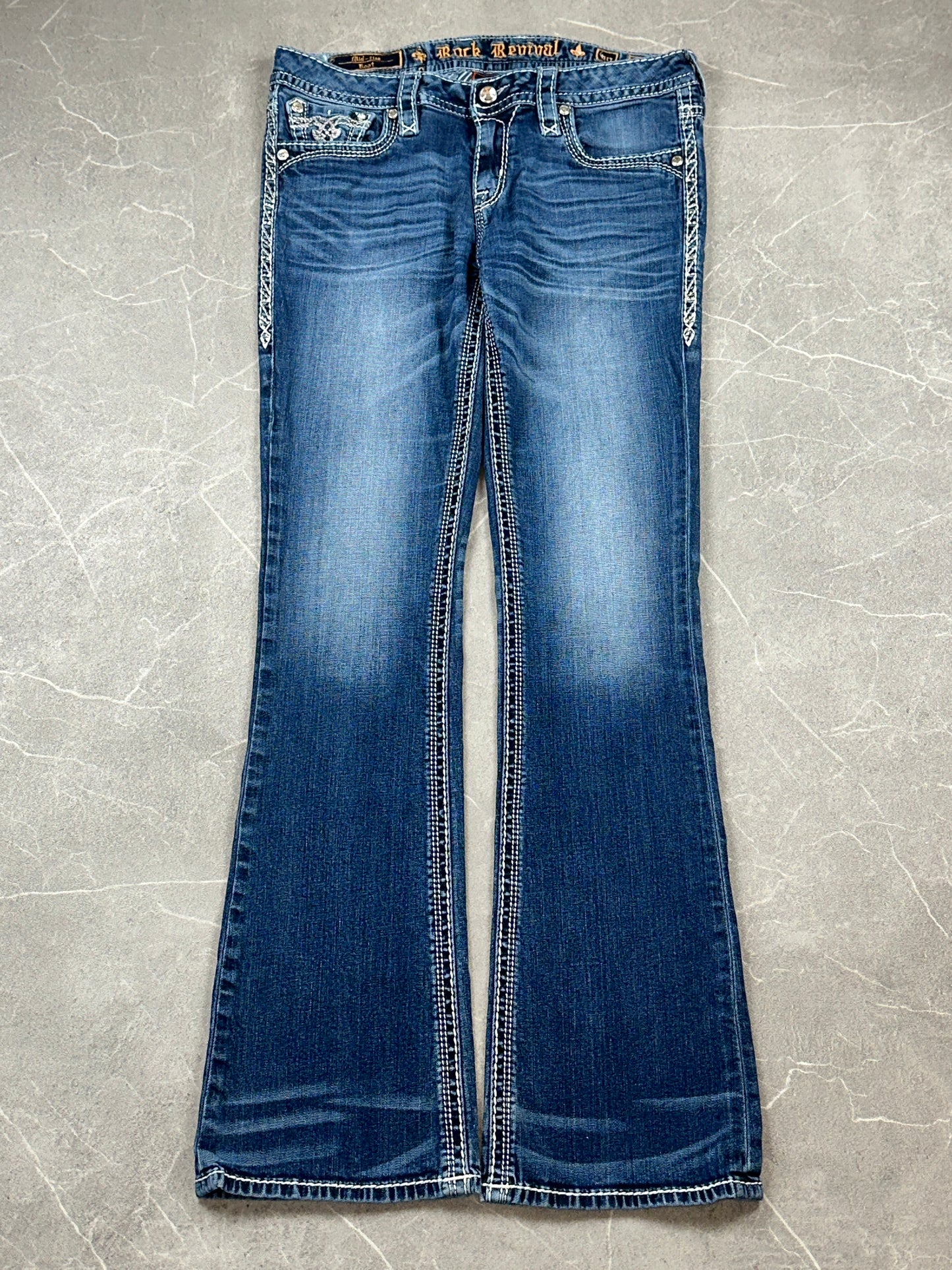 Rock Revival Bootcut Mid Rise // 30 (M)