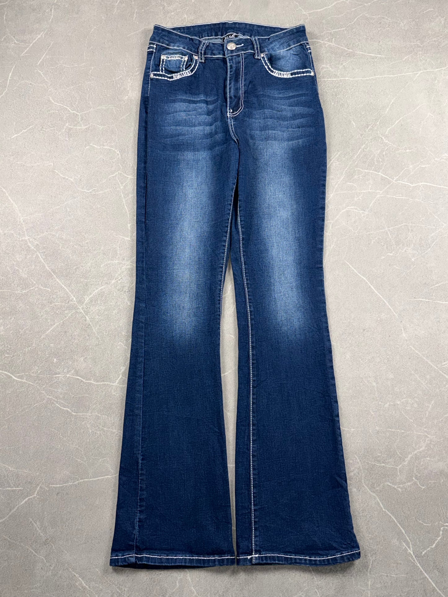 H & Y Jeans Bootcut High Rise // XXS