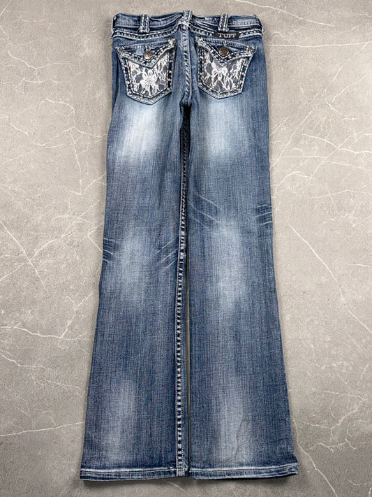 Cowgirl Tuff Bootcut Low Rise // 12 (XXXS)