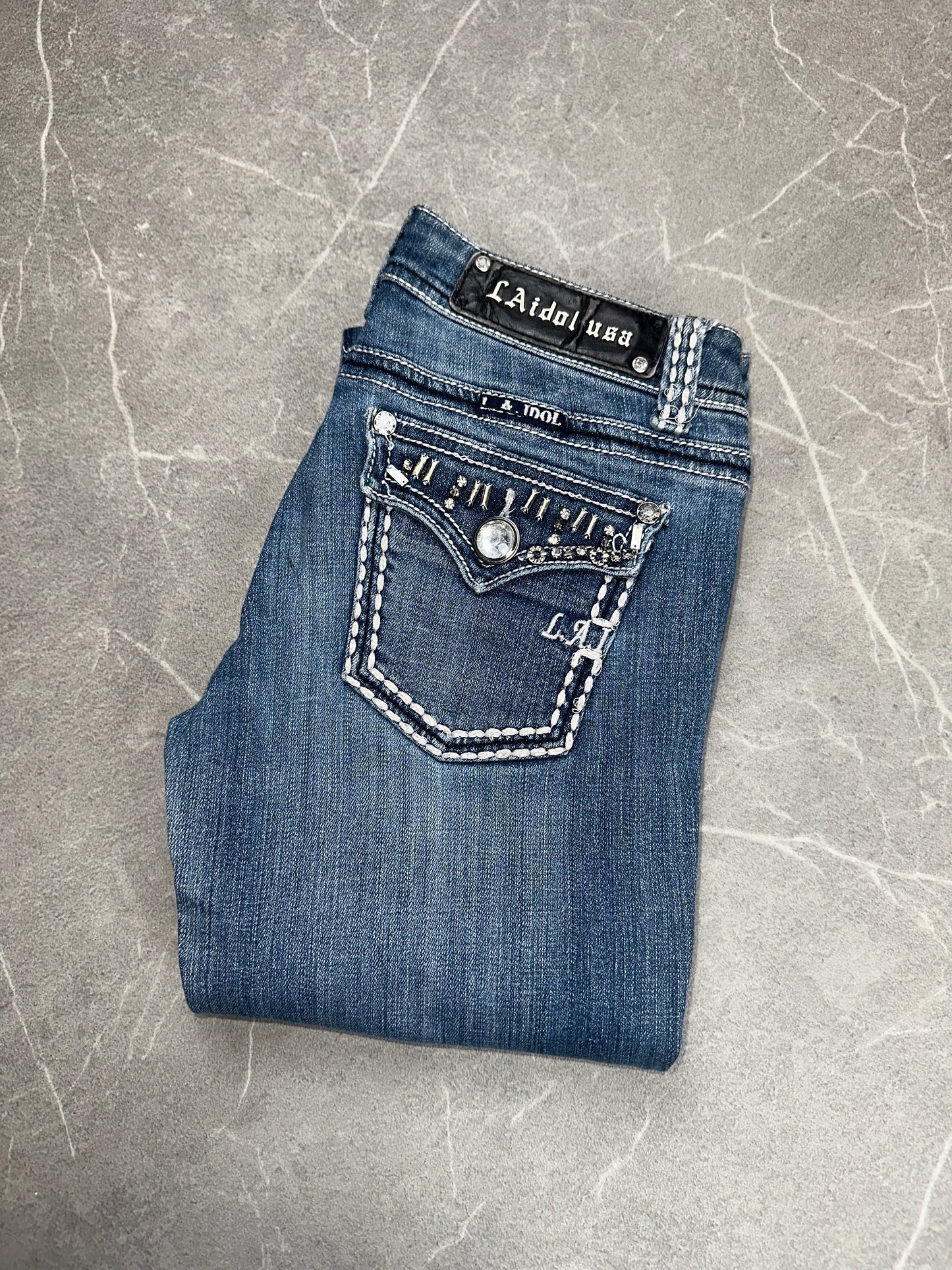 LA Idol USA Bootcut Low Rise // S