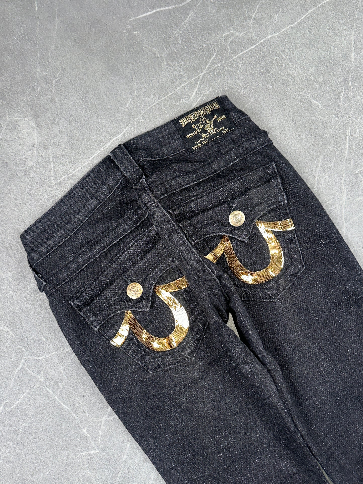 True Religion Straight Low Rise // 25 (Xs)
