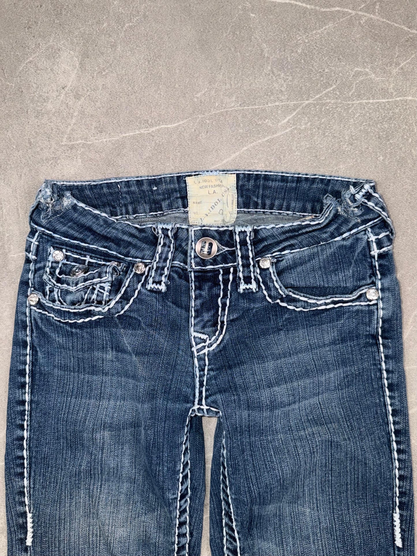 LA Idol USA Bootcut Low Rise // XXS