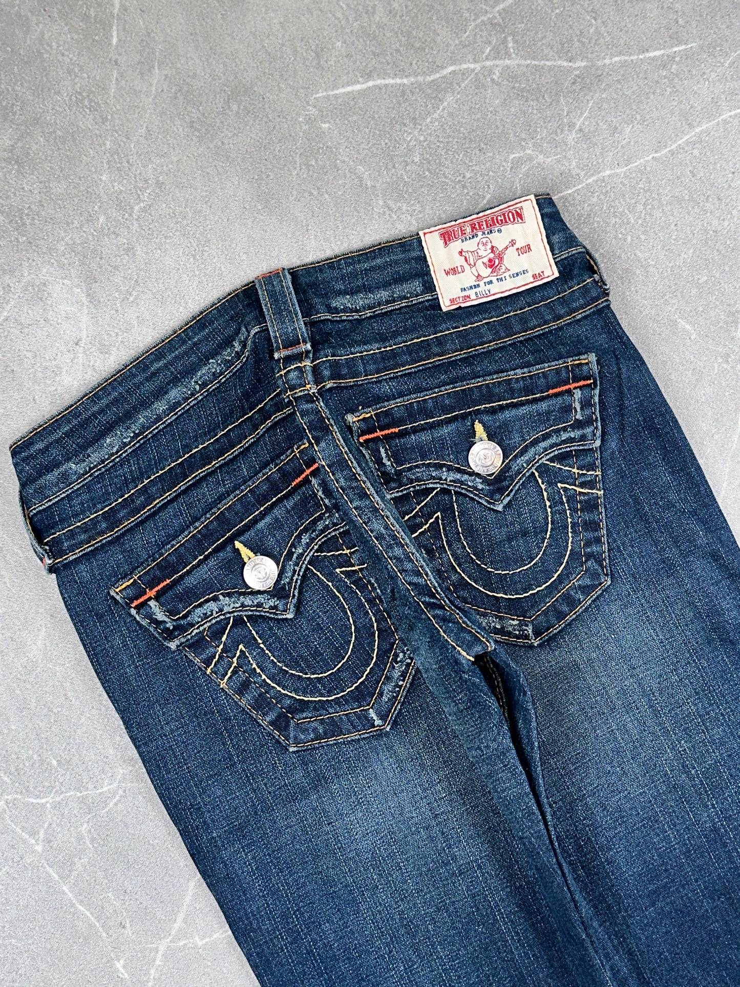 True Religion Straight Low Rise // 25 (Xs)