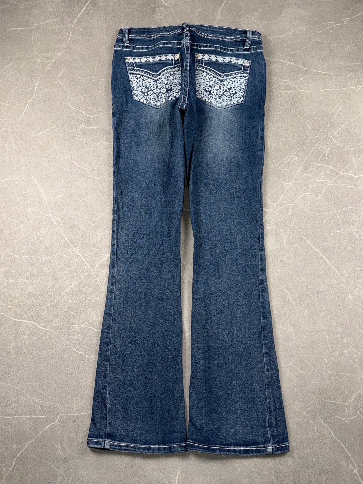 Harper & Ivy Jeans Bootcut Mid Rise // M