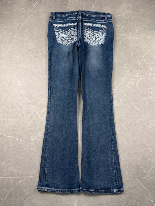 Harper & Ivy Jeans Bootcut Mid Rise // M