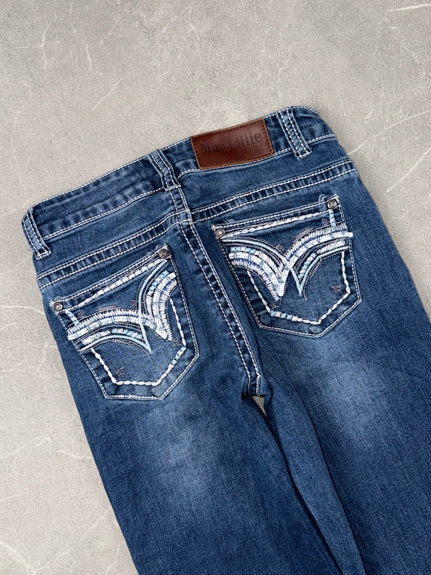 May Lille Bootcut Mid Rise // XXS