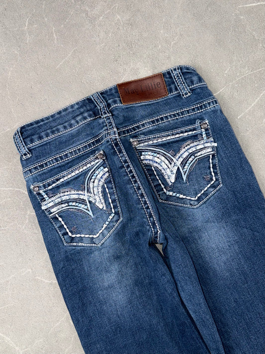 May Lille Bootcut Mid Rise // XXS