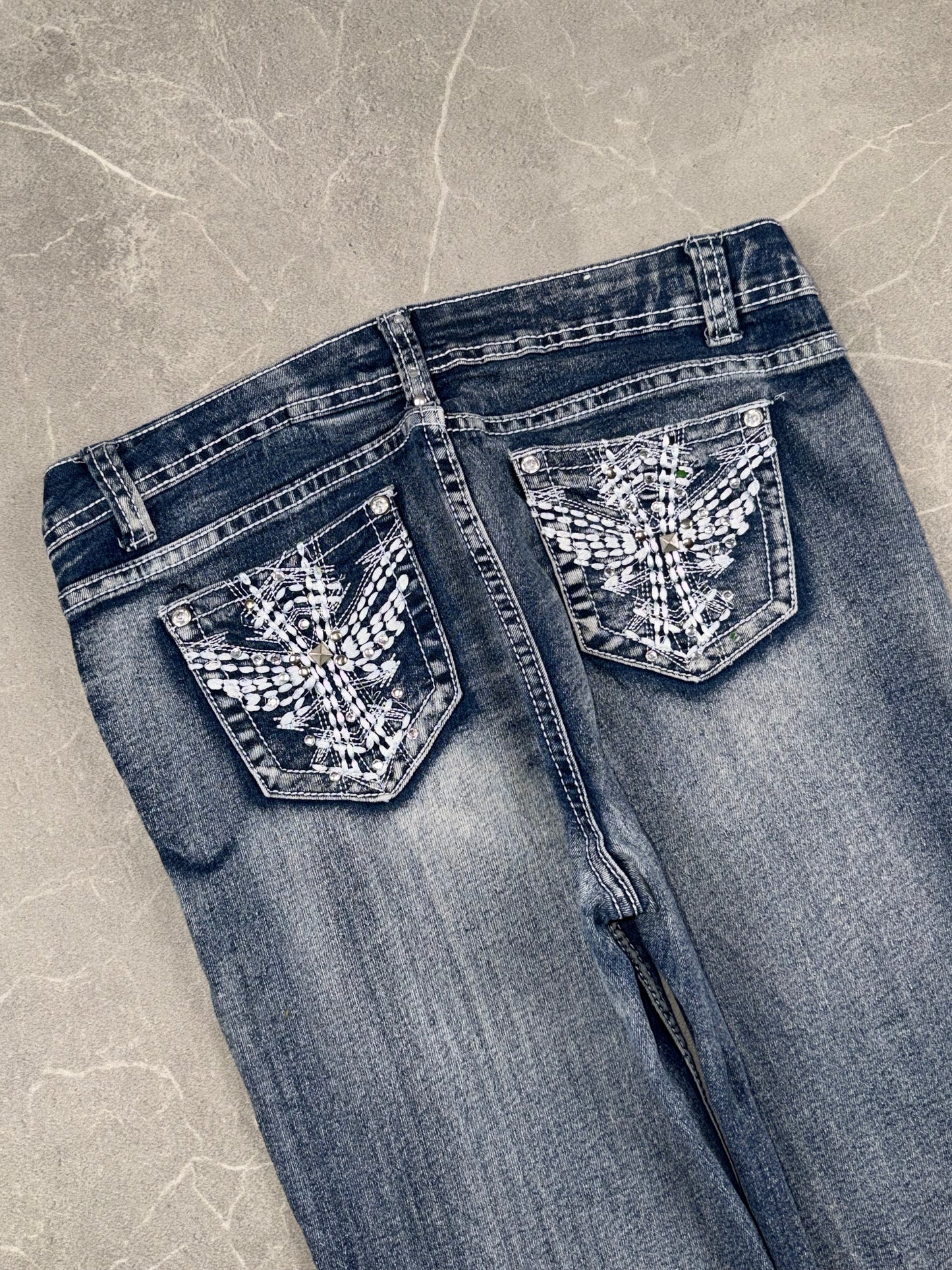 I & P Fashion Bootcut Mid Rise // M