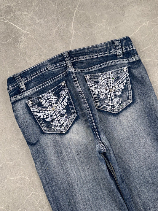 I & P Fashion Bootcut Mid Rise // M