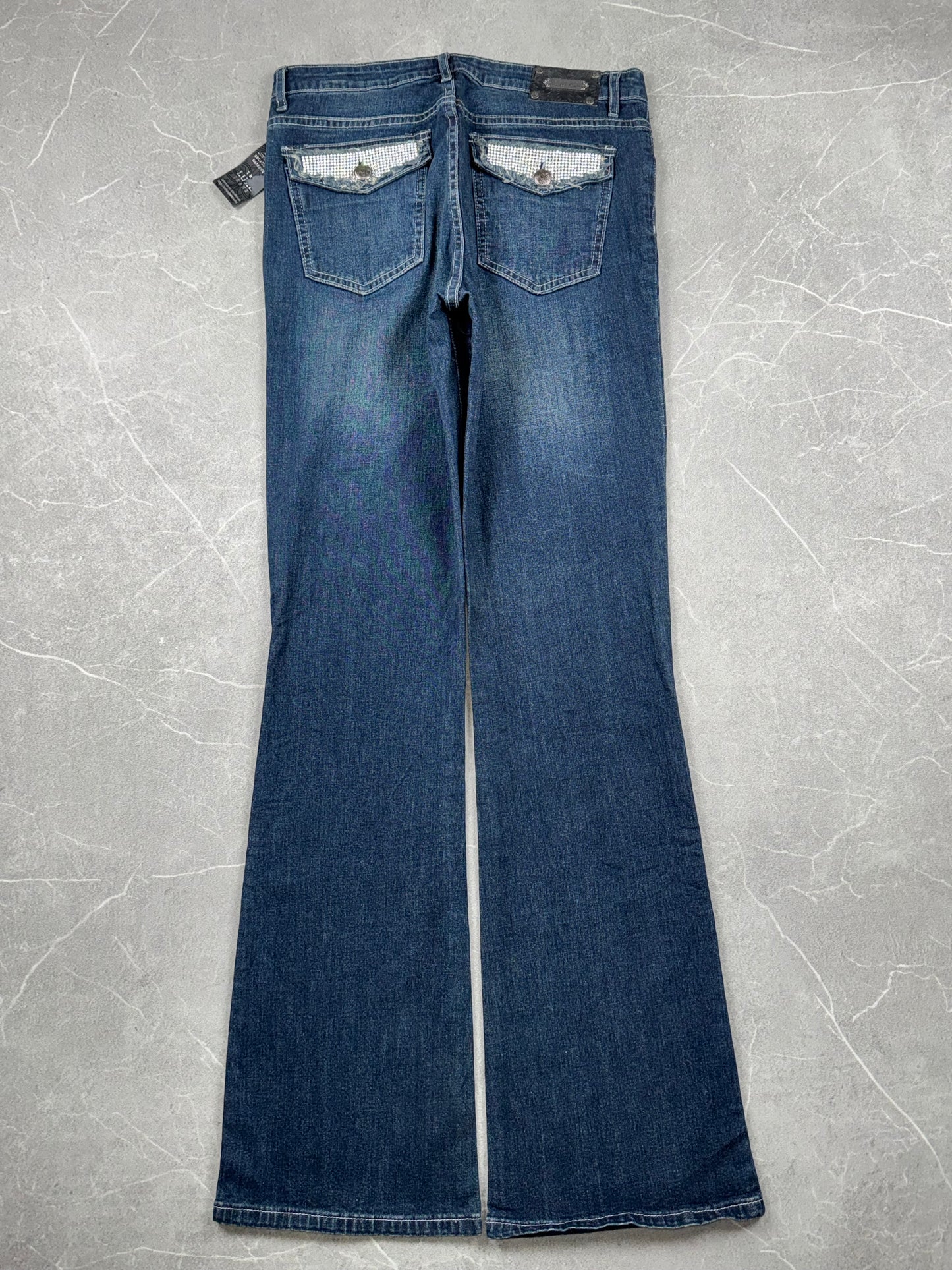 Luxe Jeans Bootcut Mid Rise // M