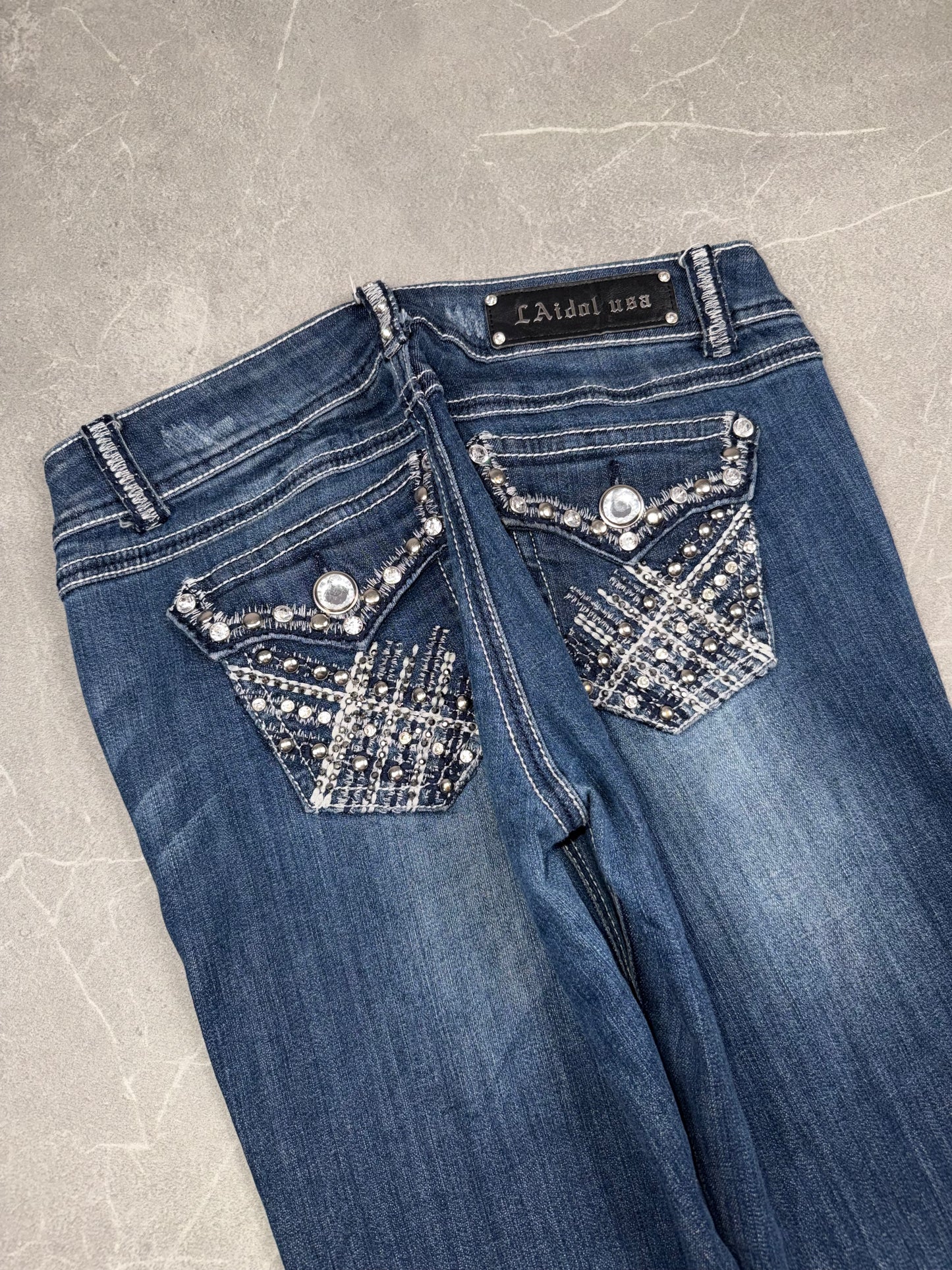 LA Idol USA Bootcut Low Rise // M
