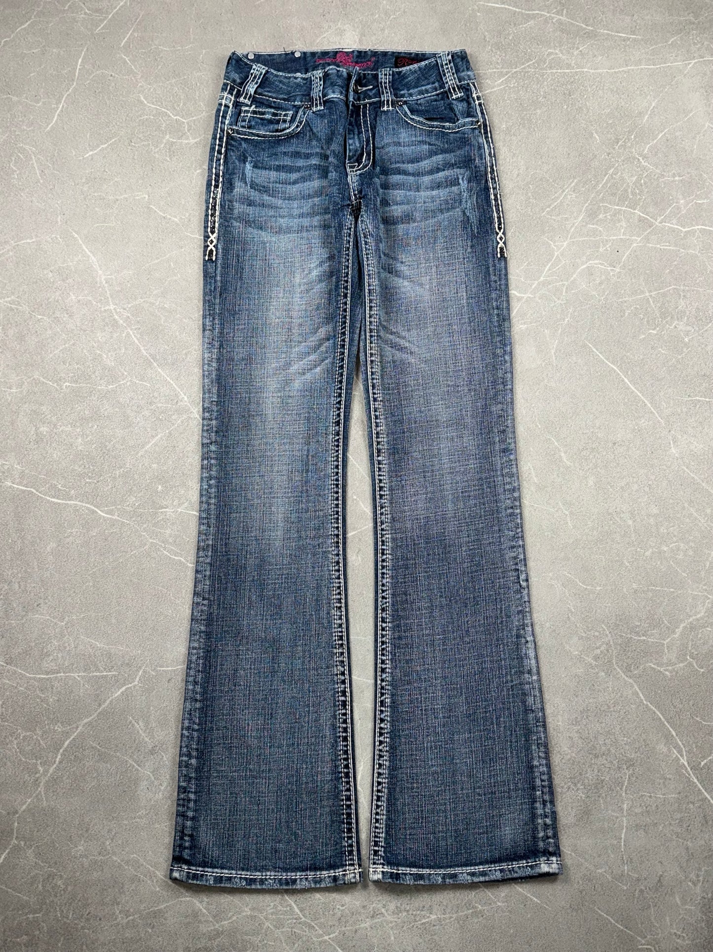 Rock & Roll Cowgirl Bootcut Mid Rise // 26 (S)