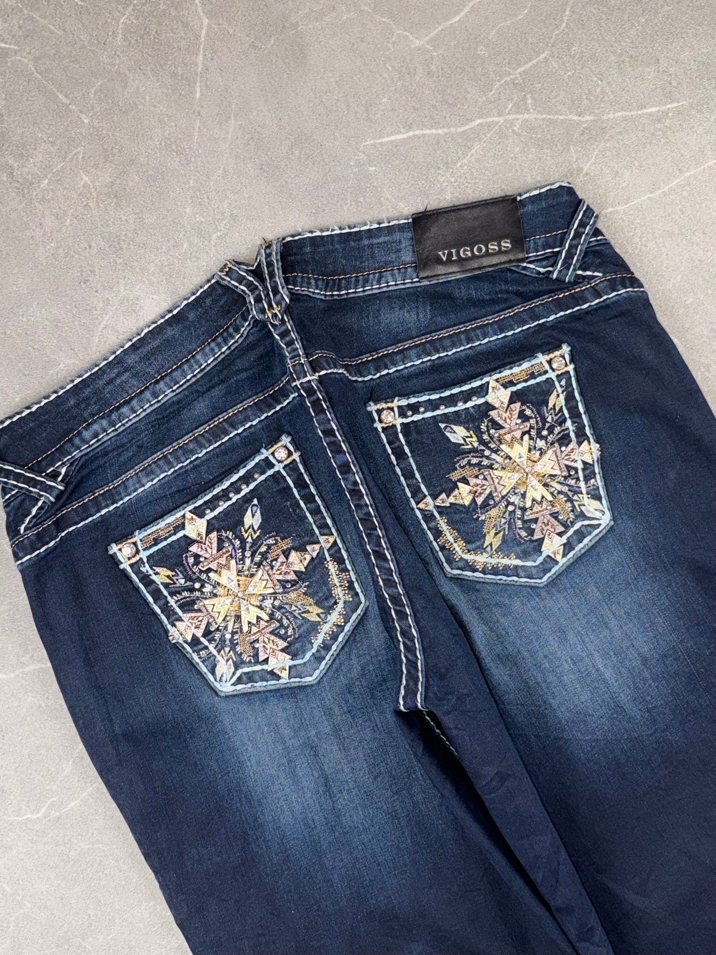 Vigoss Jeans Bootcut Low-Mid Rise // XL