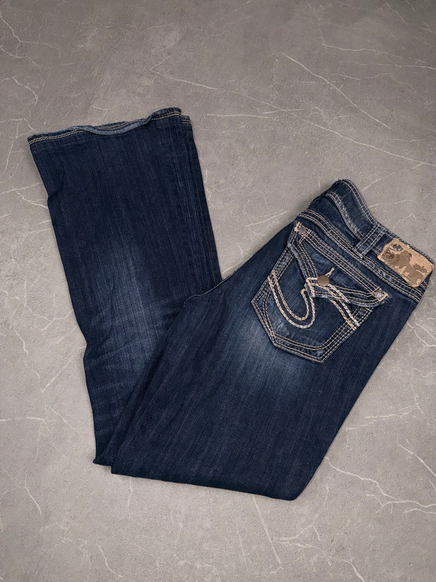 Silver Bootcut Low Rise // 30 (M)