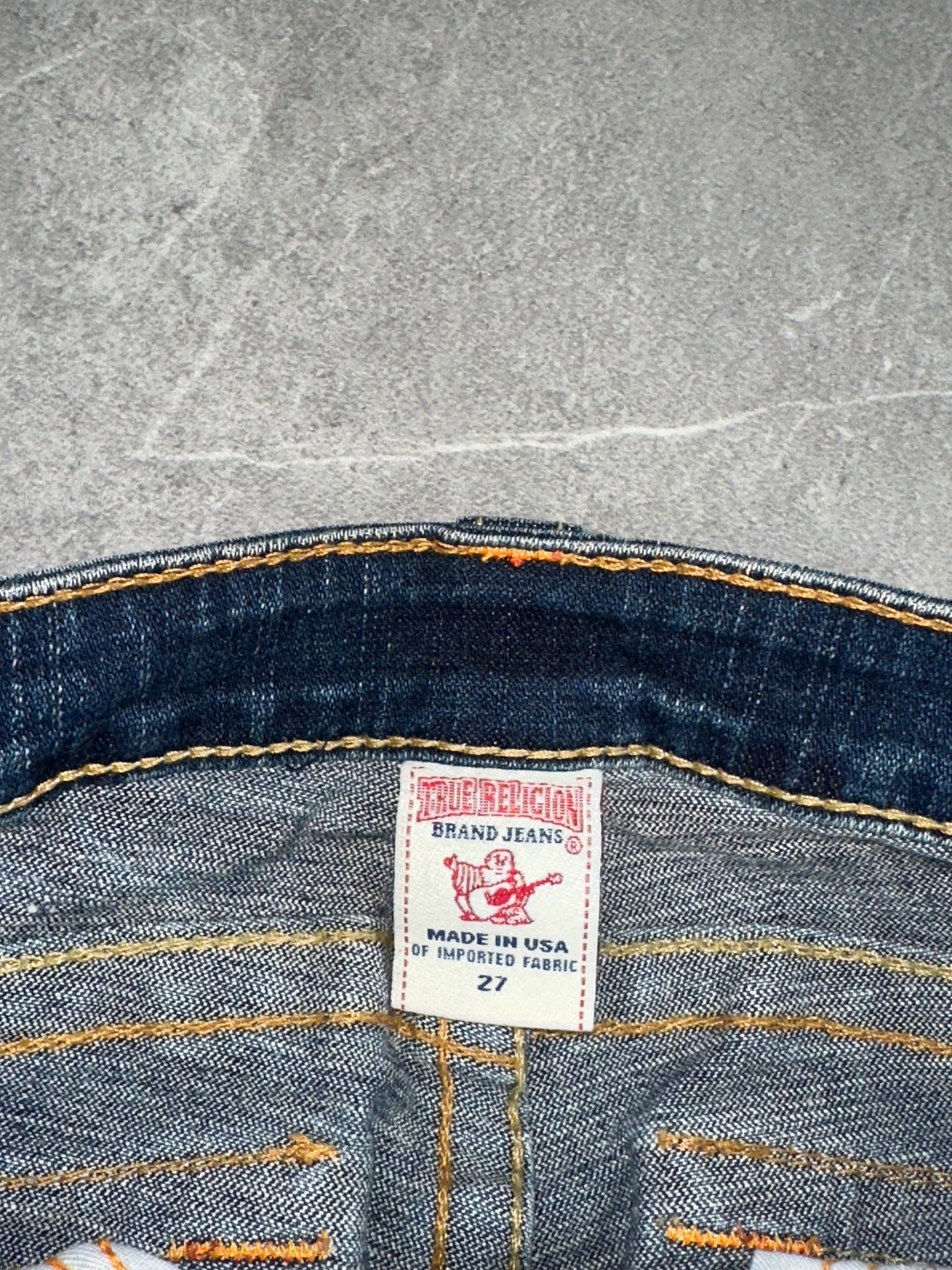 True Religion Flared Low Rise // 27 (S)