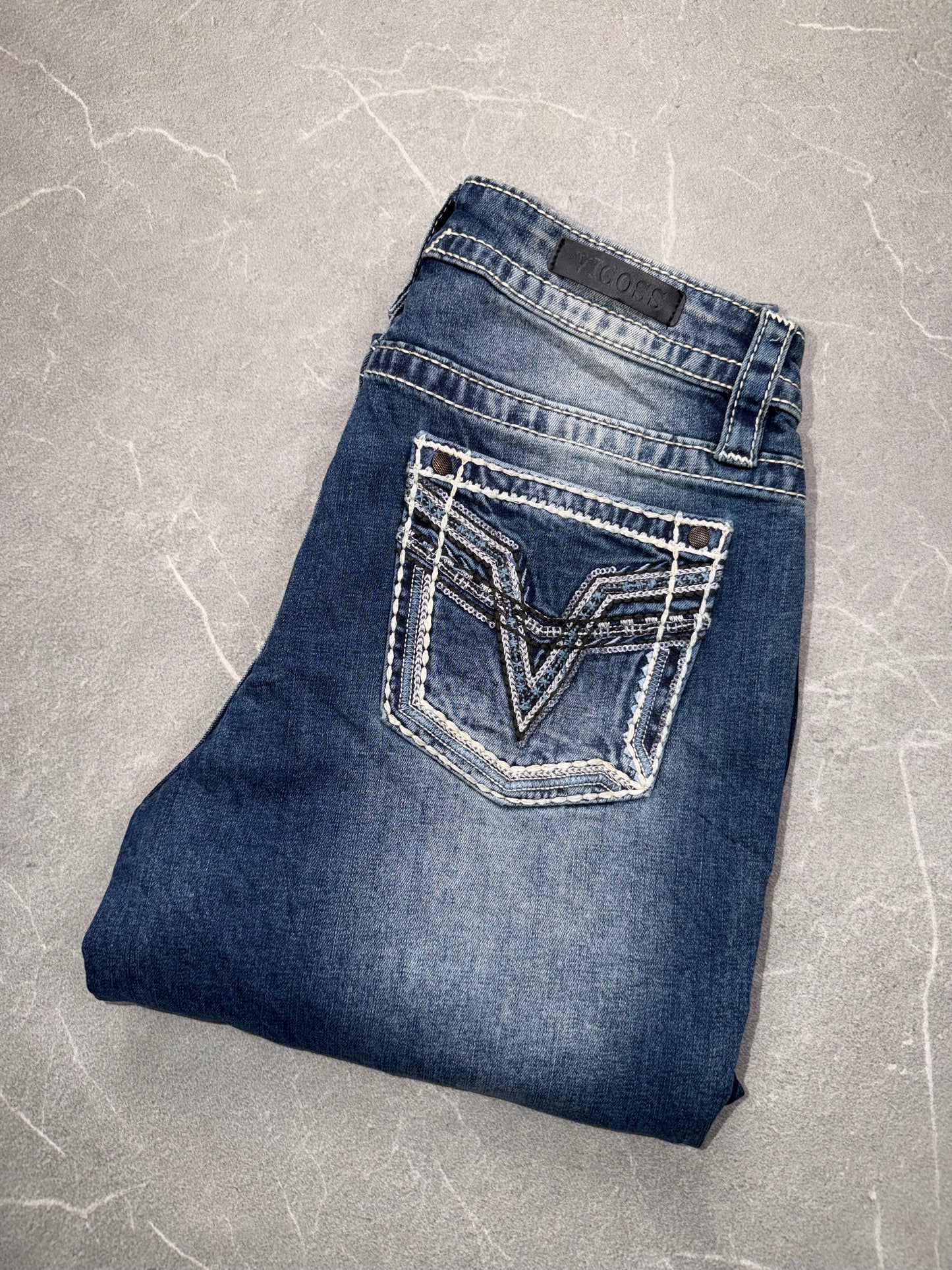 Vigoss Bootcut Mid Riss // M