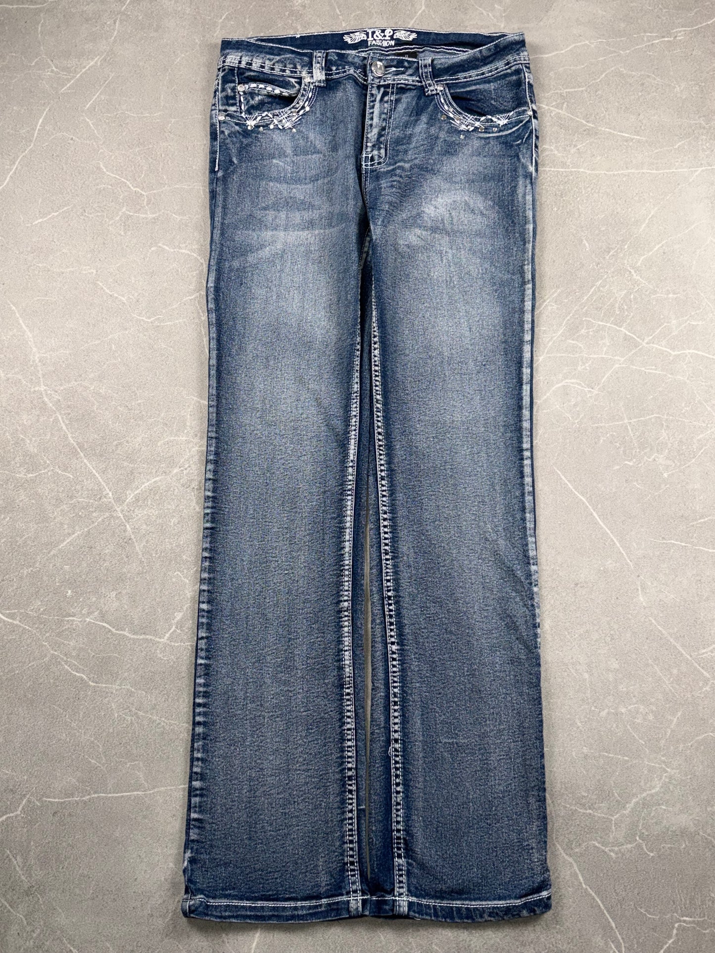 I & P Fashion Bootcut Mid Rise // M