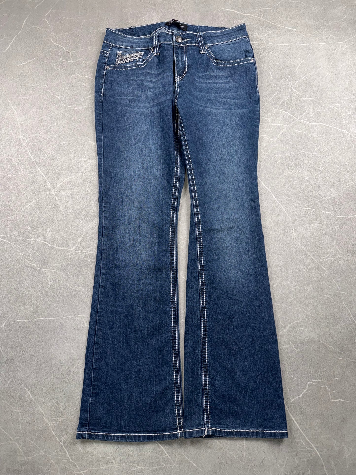 Love Indigo Bootcut Mid Rise // M