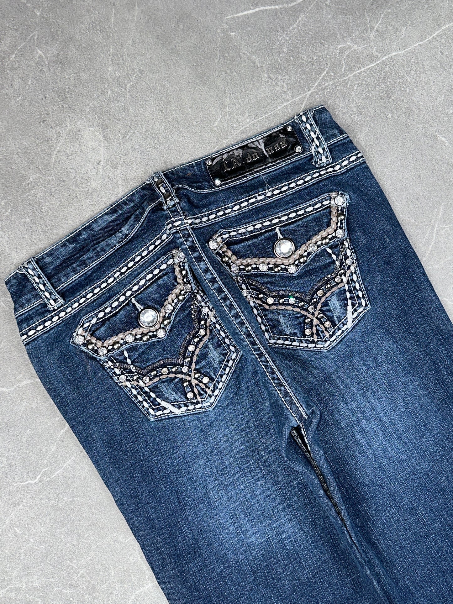 LA Idol USA Bootcut Low Rise // M