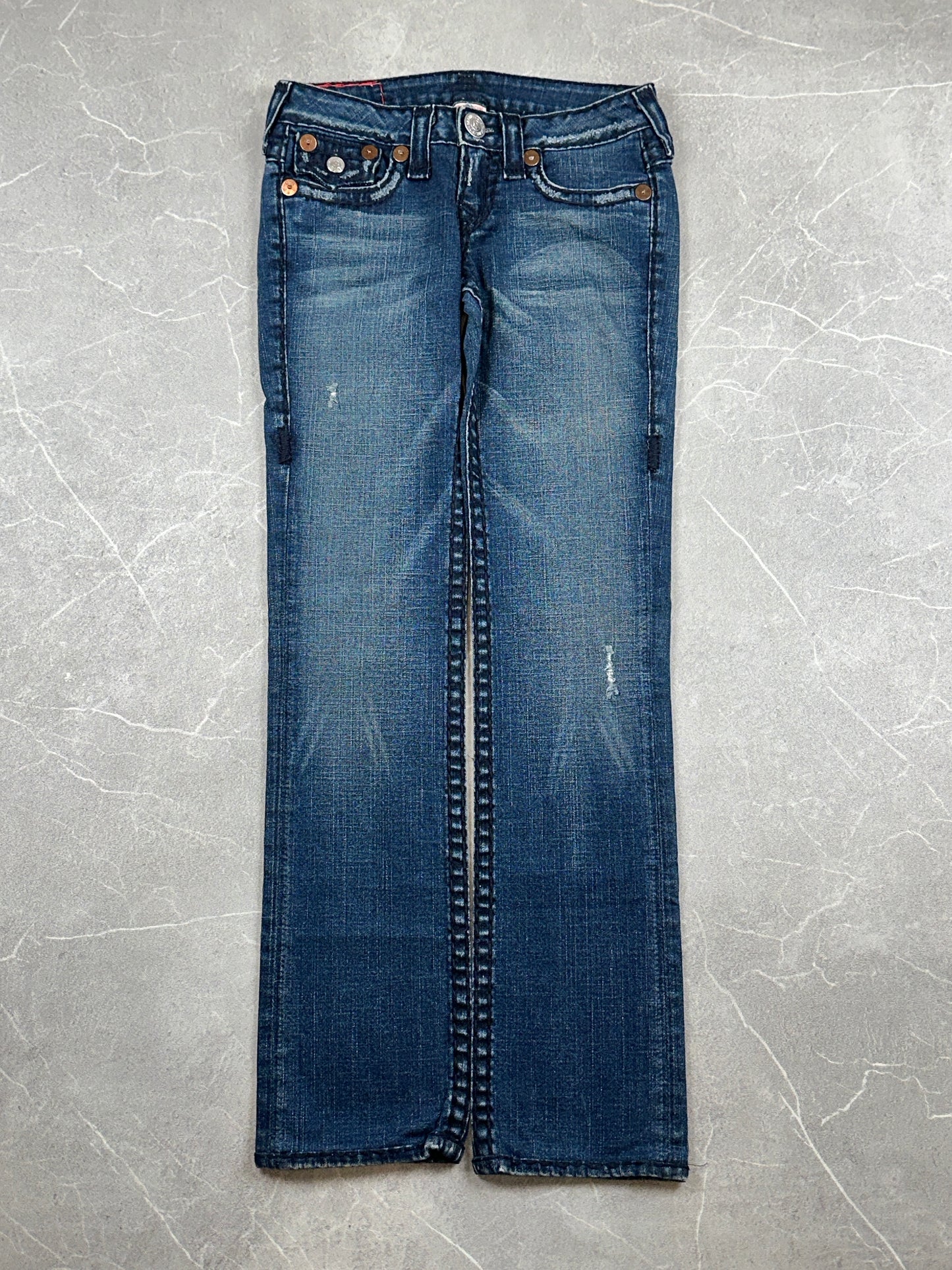 True Religion Straight Low Rise // 26 (S)