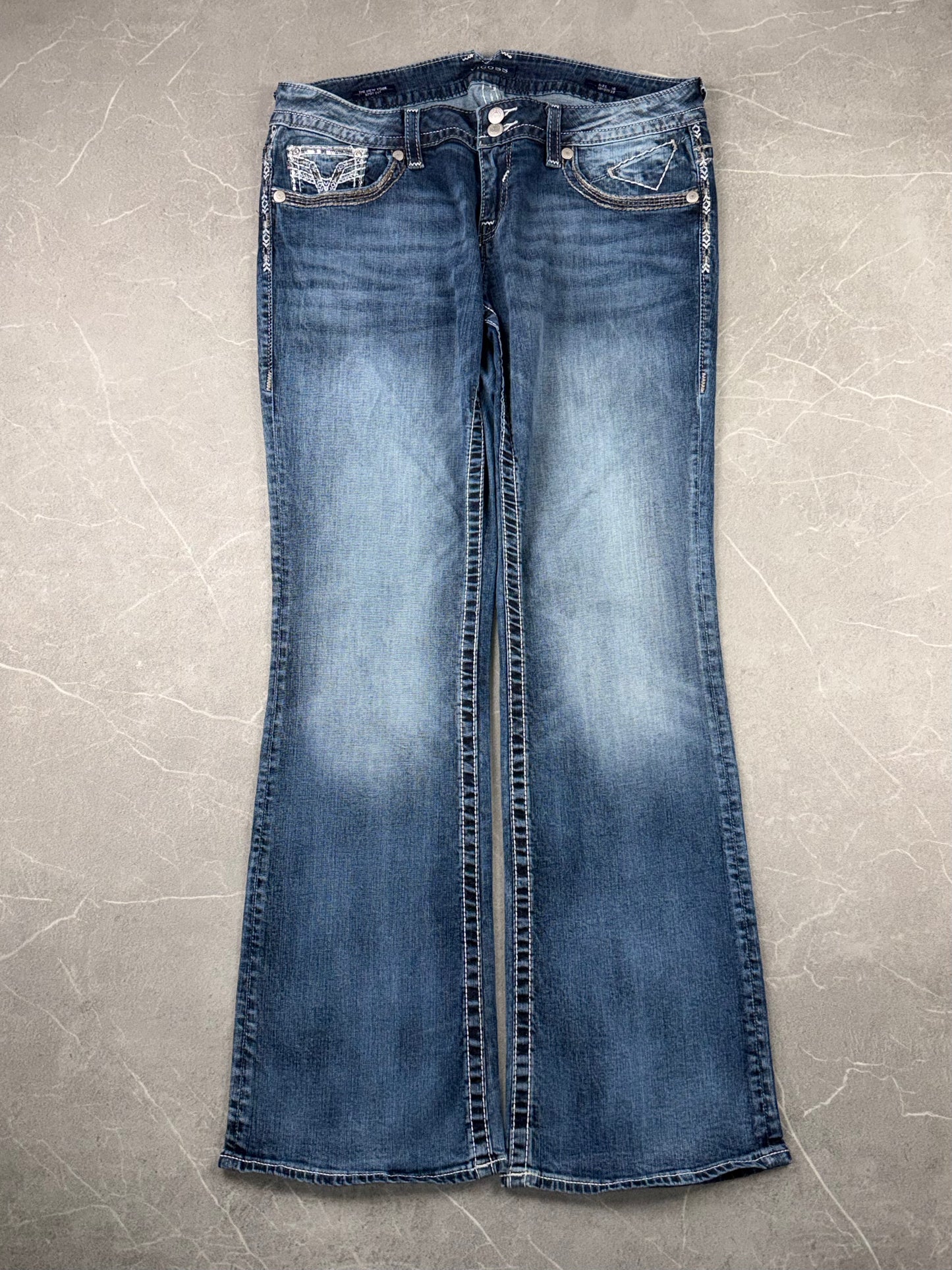 Vigoss Jeans Bootcut Low Rise // XL
