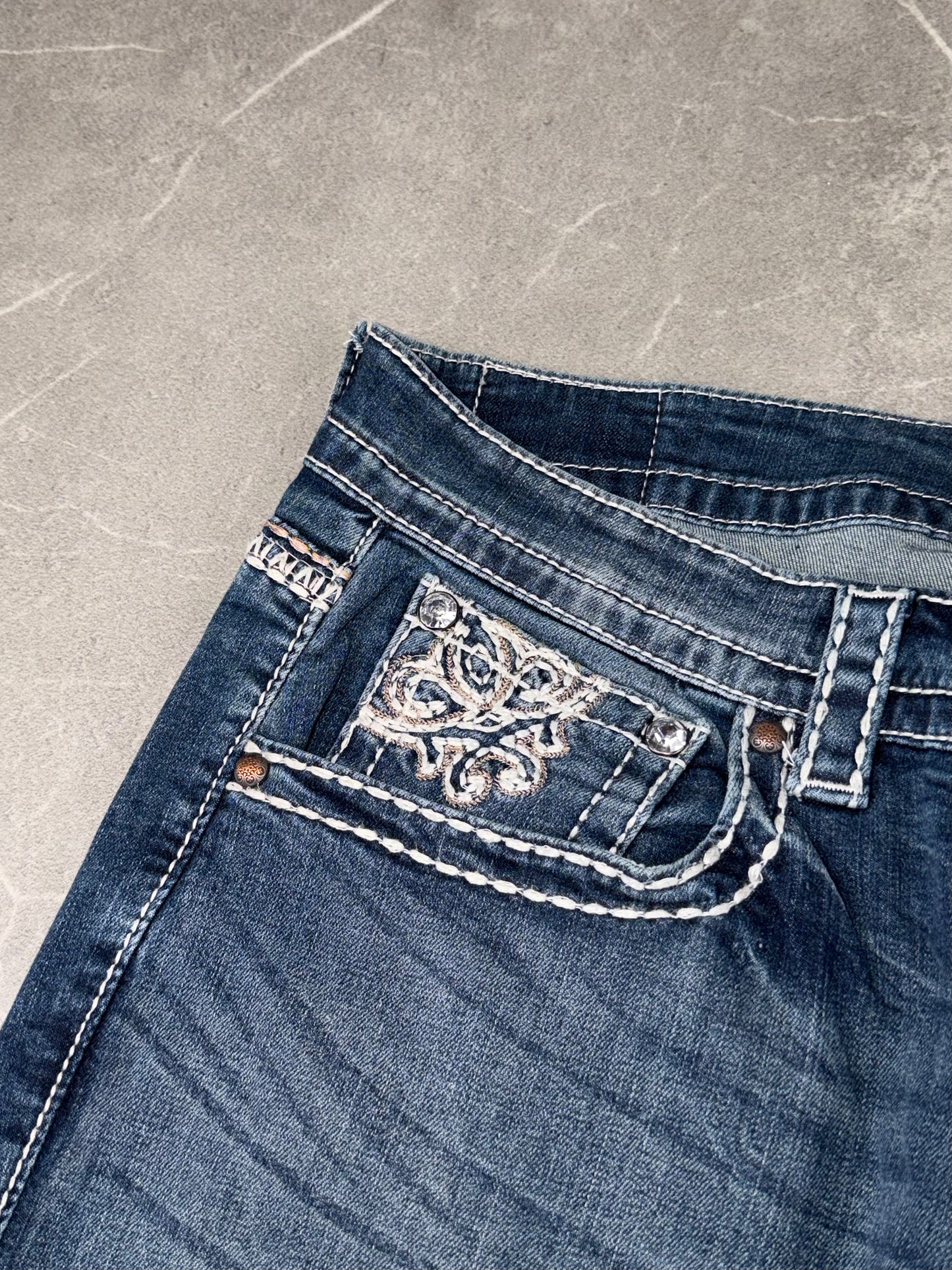 M Premium Jeans Bootcut Low-Mid Rise // XXL