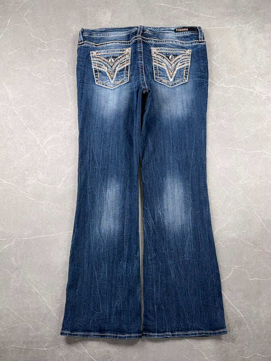 Vigoss Jeans Bootcut Low Rise // XL