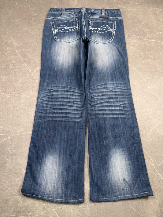 Cowgirl Tuff Baggy Low-Mid Rise // L
