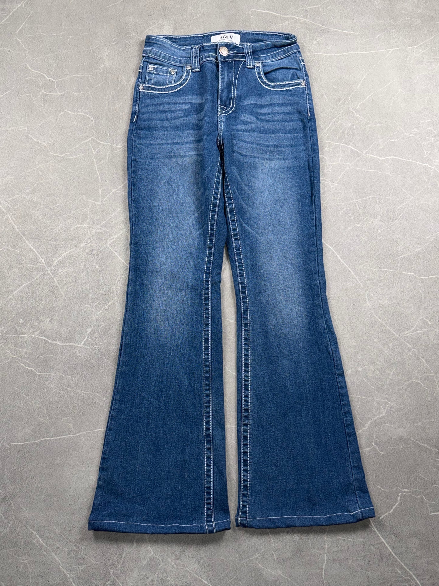 H&Y Jeans Bootcut High Rise // Xs