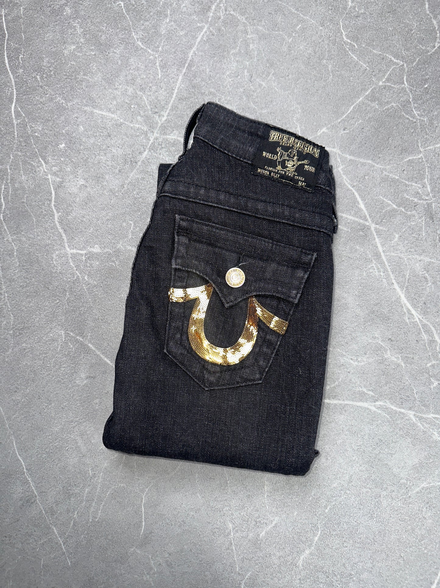 True Religion Straight Low Rise // 25 (Xs)