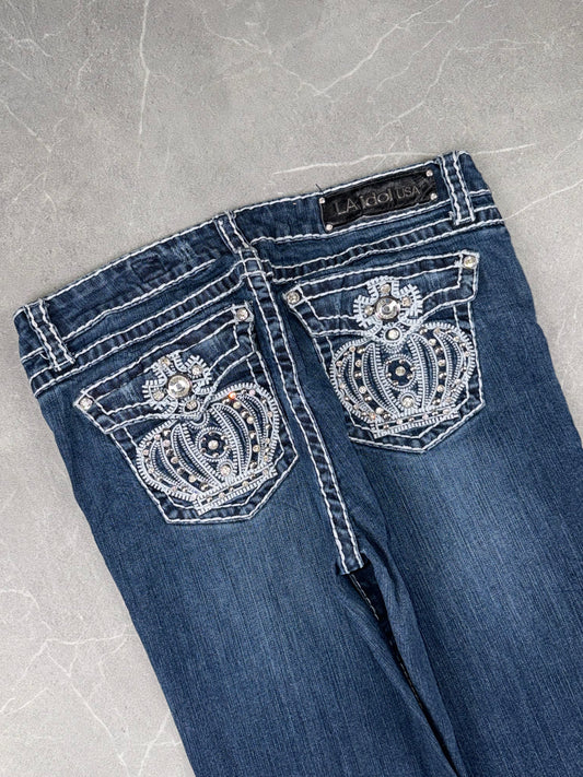 LA Idol USA Bootcut Low Rise // L