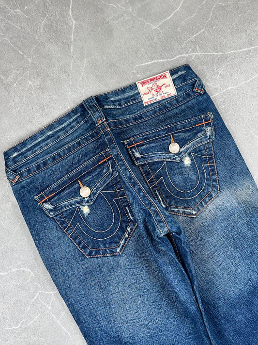 True Religion Flared Low Rise // 28 (M)
