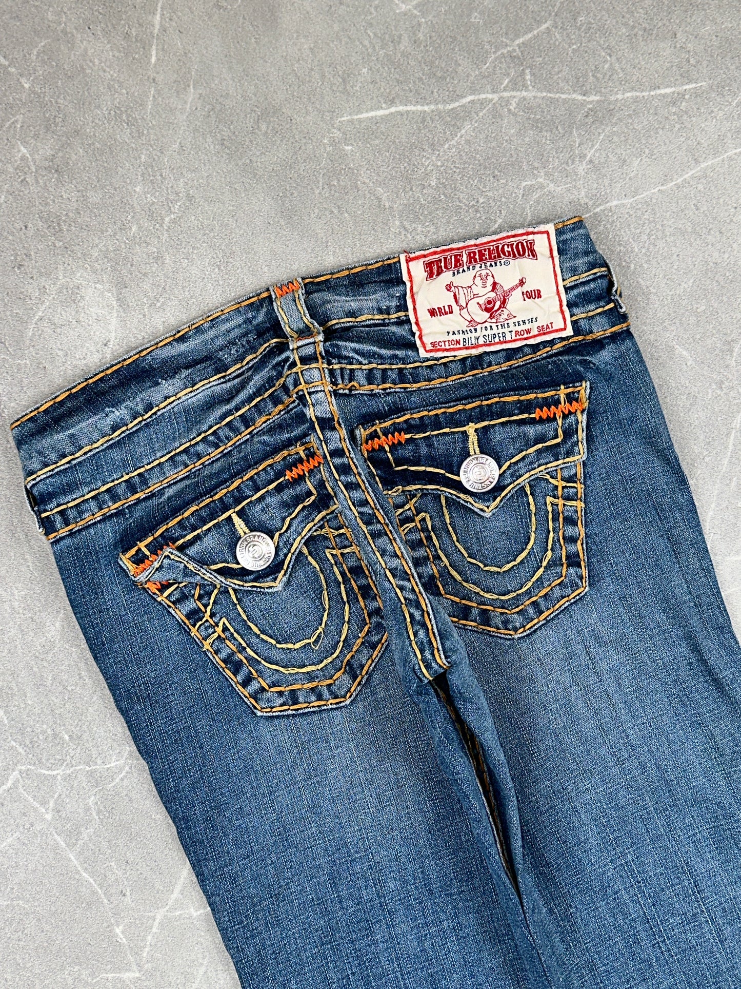 True Religion Straight Low Rise // 26 (S)