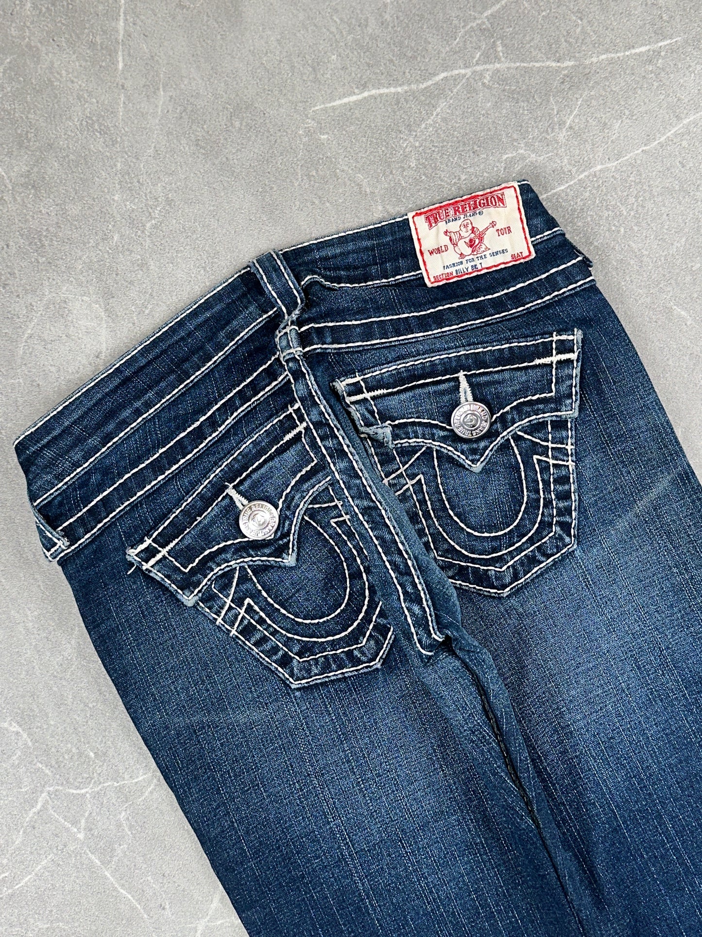 True Religion Straight Low Rise // 26 (S)