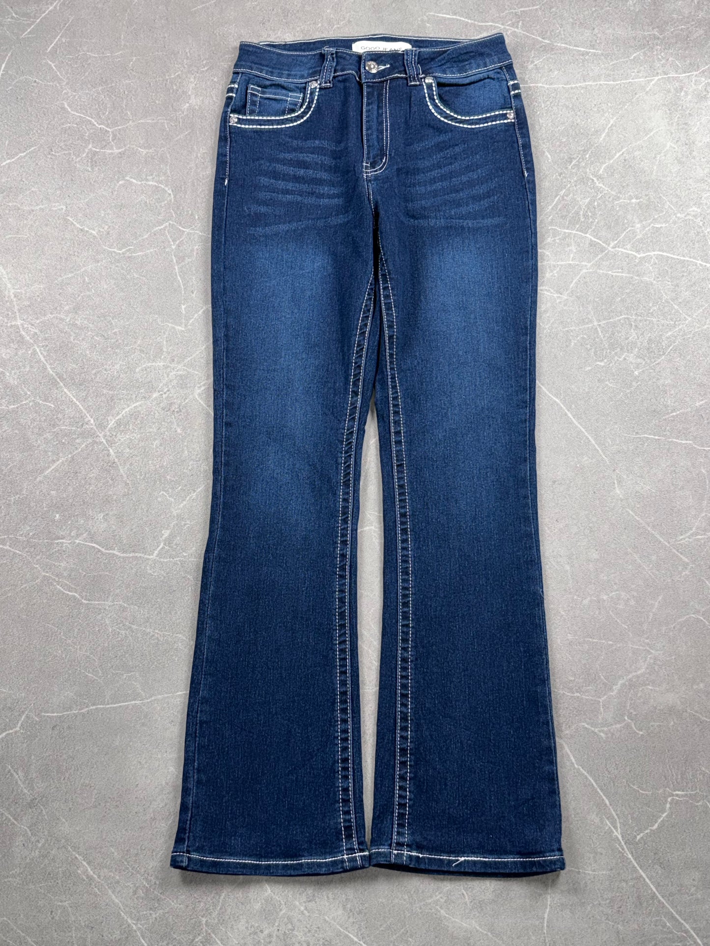 GoGo Jeans Bootcut Mid Rise // S