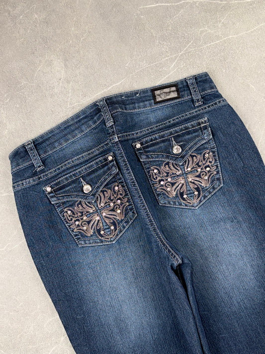 Earl Jeans Bootcut Mid Rise // M