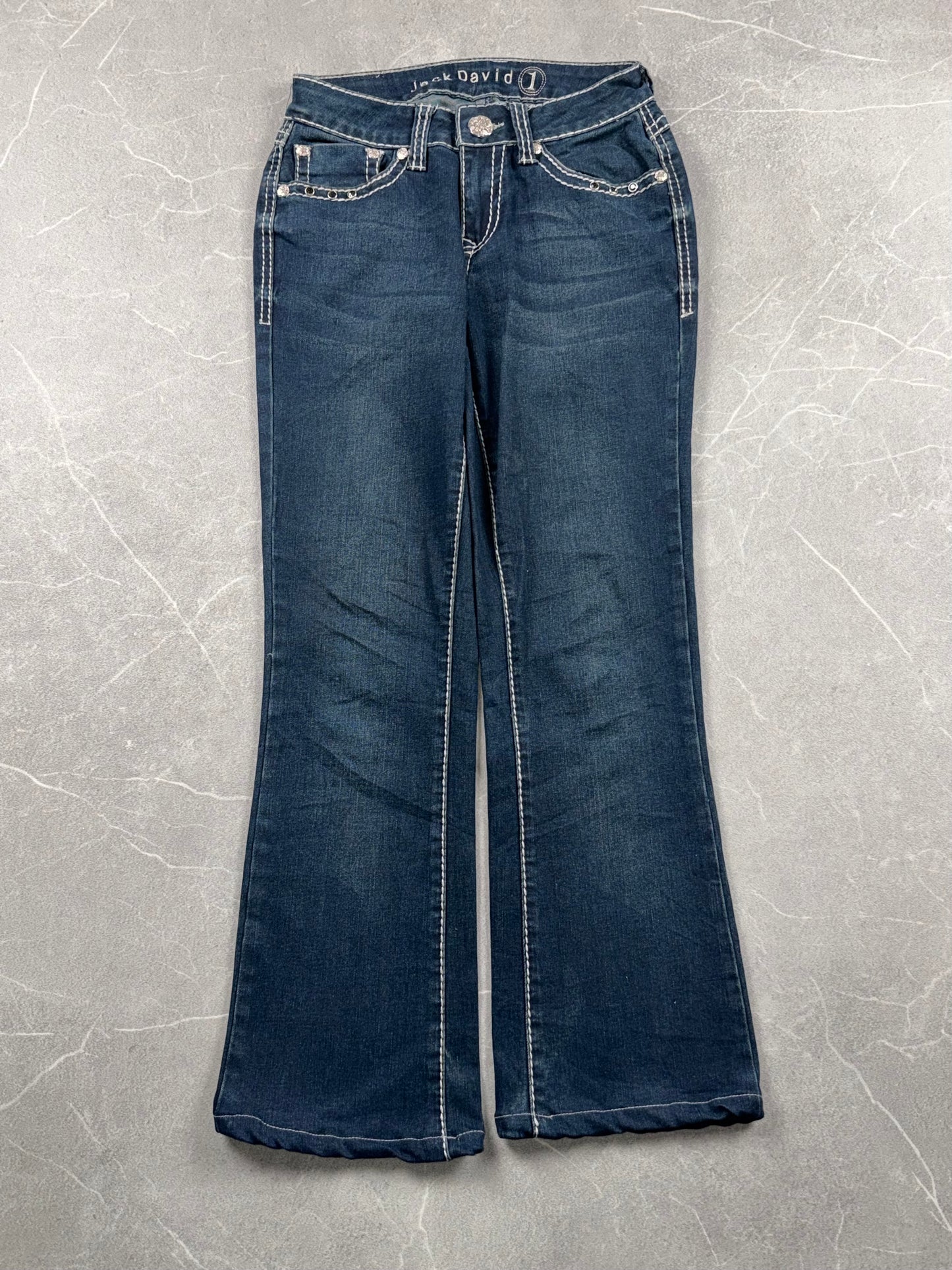 Jack David Bootcut Low-Mid Rise // XXS