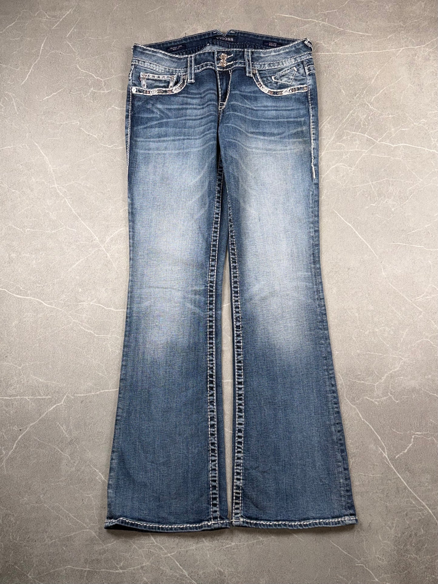 Vigoss Jeans Bootcut Low Rise // M