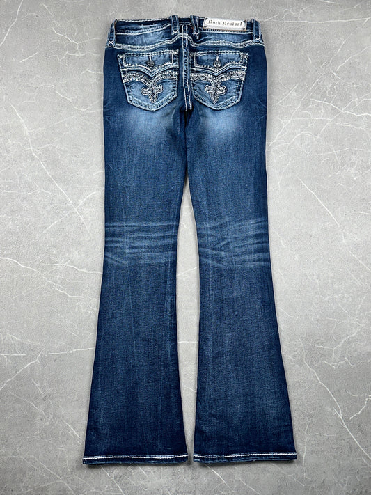 Rock Revival Bootcut Low Rise // 25 (Xs)