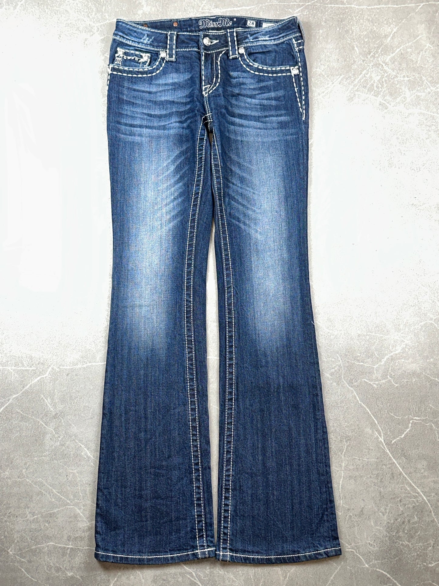 Miss Me Bootcut Low Rise 28