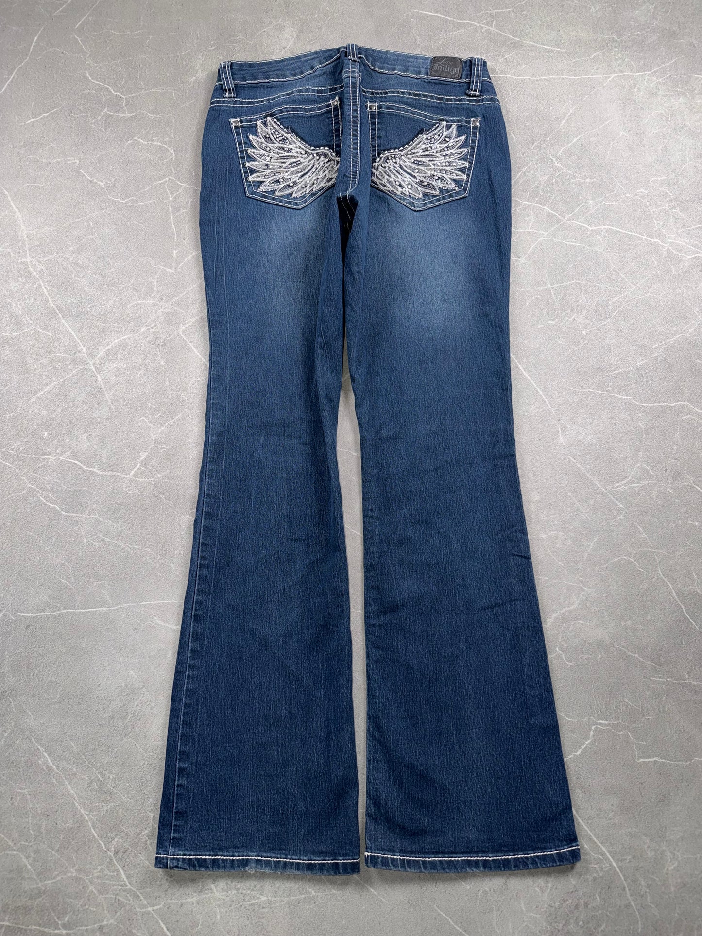 Love Indigo Bootcut Mid Rise // M