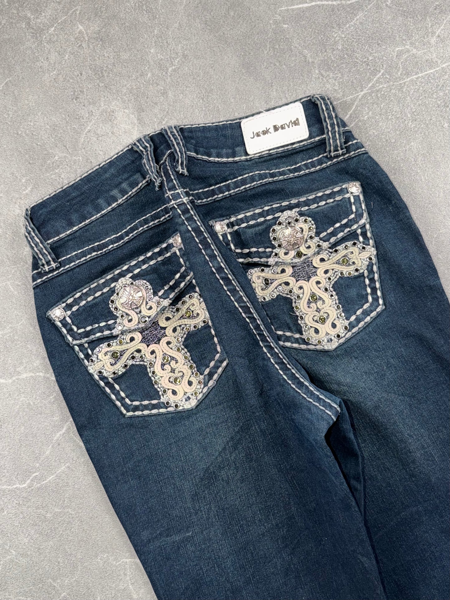 Jack David Bootcut Low-Mid Rise // XXS